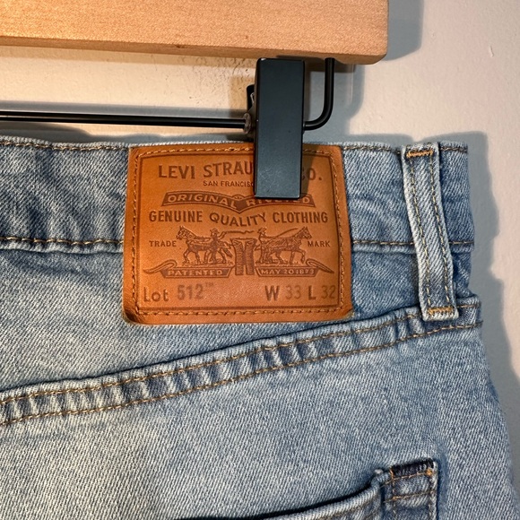 Levi's® Premium 512™ SLIM TAPER FIT MEN'S JEANS 33x32 - Picture 7 of 12